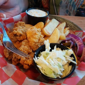 Oyster House - My wife had the shrimp, which was the best offering of all we ordered! Great flavor! - Seafood Near Me - Pine Mountain, Georgia