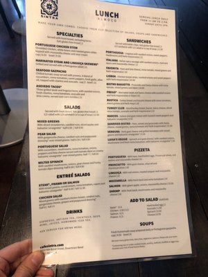 Menu photo 6 Sintra Restaurant Bend, OR
