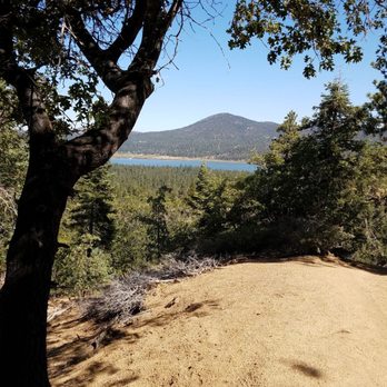 Pine Knot Trail - Looking out at the lake. - Hiking Near Me - Big Bear Lake, California