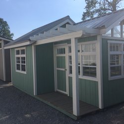 Amish Structures - Really nice shed with greenhouse.