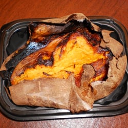 Wendy's - This baked sweet potato does not look anything like what Wendy's advertises.Very disappointing!!  Ended up throwing in trash!!!!