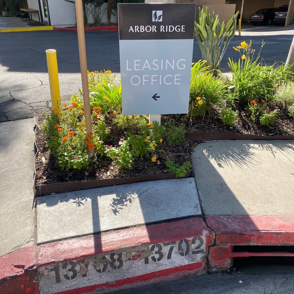 Leasing office sign Leasing office sign