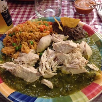 Tenoch Restaurant - Enchilada verde without dairy - Mexican Near Me - Toronto, Ontario