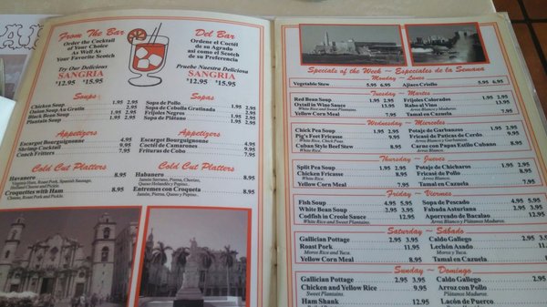 Menu photo 8 Habana Vieja Restaurant Miami, FL Menu photo 8 Habana Vieja Restaurant Miami, FL