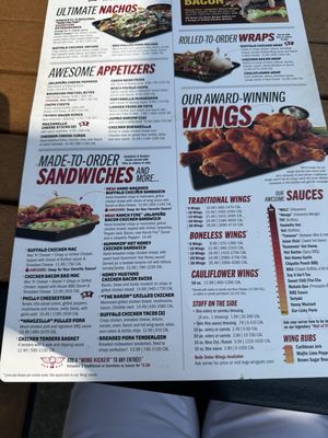 Menu photo 2 Wings Etc Port Huron, MI Menu photo 2 Wings Etc Port Huron, MI
