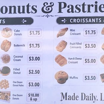 Pronto Donuts - Menu (July 8, 2026) - Donuts Near Me - Monterey Park, California