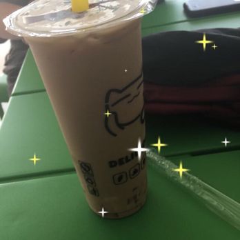 Bubble Well - Lavender tea with rainbow jellies 10/10 - Bubble Tea Near Me - Denton, Texas