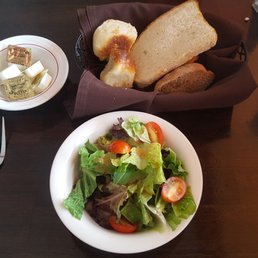 Bread, Butter, Salad