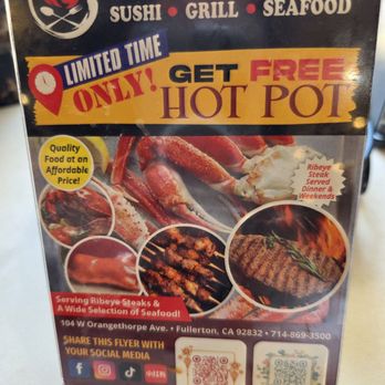 Flaming Buffet - Sign if Post Free to try out - Seafood Near Me - Fullerton, California