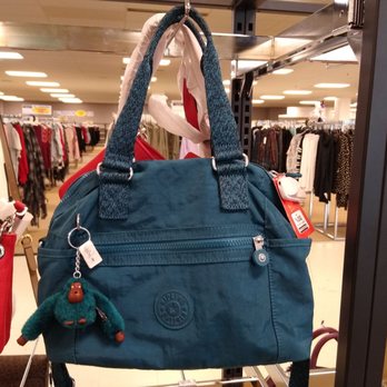 Designer Row - Kipling bag, Cora in Gleaming Green. Love the contrasting strap. $109 half off. - Outlet Stores Near Me - Vaughan, Ontario