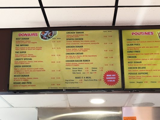 Menu photo 1 Liberty Donairs Whitecourt, AB Menu photo 1 Liberty Donairs Whitecourt, AB