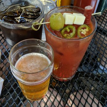 Honeypie Cafe - Jalapeno infused vodka bloody! - New American Near Me - Milwaukee, Wisconsin Honeypie Cafe - Jalapeno infused vodka bloody! - New American Near Me - Milwaukee, Wisconsin