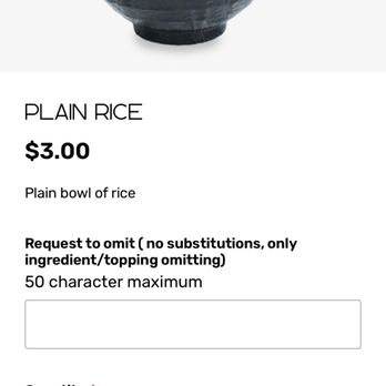 Kontentsu - Small cup of plain rice for $3! Normally it's $1-$1.5 - Ramen Near Me - Glendale, California Kontentsu - Small cup of plain rice for $3! Normally it's $1-$1.5 - Ramen Near Me - Glendale, California