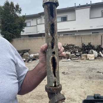 Rylee Dean Plumbing - Broken pipe underneath kitchen sink. - Plumbing Near Me - Riverside, California Rylee Dean Plumbing - Broken pipe underneath kitchen sink. - Plumbing Near Me - Riverside, California