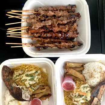 Bar-B-Q Sticks Restaurant - Pork Bar-B-Q on Sticks. Combo #4 (bangus) fish with rice, lumpia, and pancit - Barbeque Near Me - Neptune Beach, Florida Bar-B-Q Sticks Restaurant - Pork Bar-B-Q on Sticks. Combo #4 (bangus) fish with rice, lumpia, and pancit - Barbeque Near Me - Neptune Beach, Florida