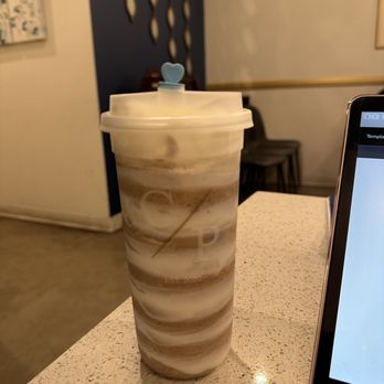 Cafe Pruvia - mocha swirl - Bubble Tea Near Me - Gardena, California Cafe Pruvia - mocha swirl - Bubble Tea Near Me - Gardena, California
