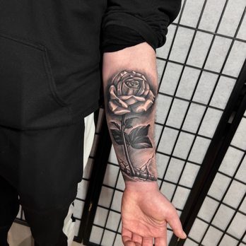 So Cal Ink - Rose from the concrete. - Piercing Near Me - Glendale, California So Cal Ink - Rose from the concrete. - Piercing Near Me - Glendale, California