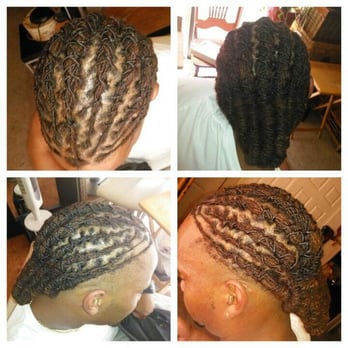 Rahki Loxx - Loc Stitched Bun - Hair Stylists Near Me Rahki Loxx - Loc Stitched Bun - Hair Stylists Near Me