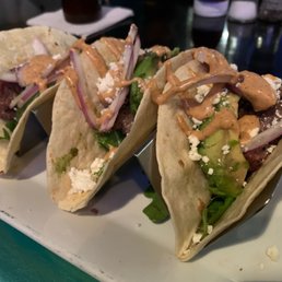 Rosa Maria (skirt steak) tacos Rosa Maria (skirt steak) tacos