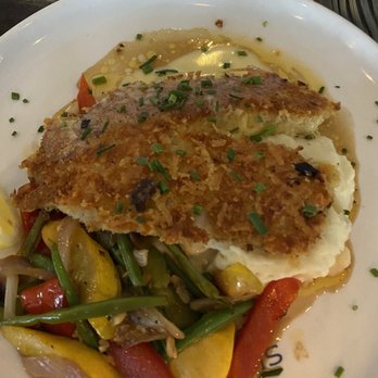 Summit Grill - Parmesan Crusted Tilapia - American Near Me - Gladstone, Missouri Summit Grill - Parmesan Crusted Tilapia - American Near Me - Gladstone, Missouri