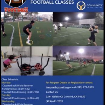 Community Youth Center - Football coming to CYC !! - Summer Camps Near Me - Concord, California