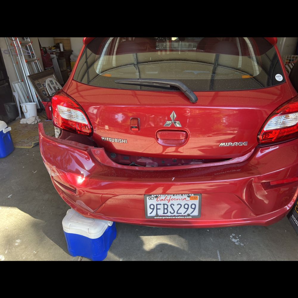 Wrecked car Wrecked car