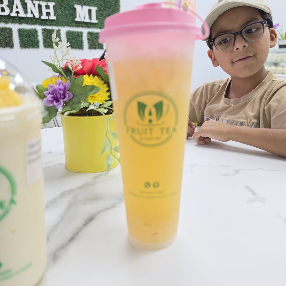 A Fruit Tea - Banh Mi - Bubble Tea Near Me - Bakersfield, California