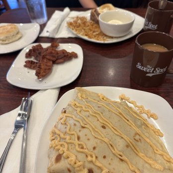 The Sweet Spot - Chipotle chicken crepe - Coffee & Tea Near Me - Concord, North Carolina