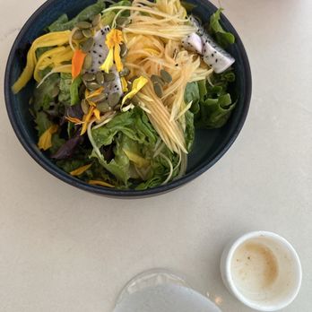 Sea Salt - Papaya salad - New American Near Me - Anna's Retreat, Virgin Islands Sea Salt - Papaya salad - New American Near Me - Anna's Retreat, Virgin Islands