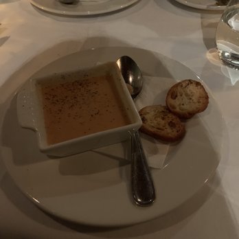 Chez Lévêque - Lobster bisque - French Near Me - Outremont, Quebec
