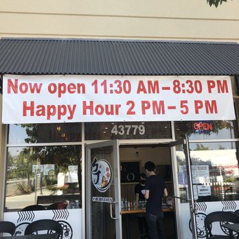 Sojo Ramen - Outside signage, banner - Ramen Near Me - Fremont, California Sojo Ramen - Outside signage, banner - Ramen Near Me - Fremont, California