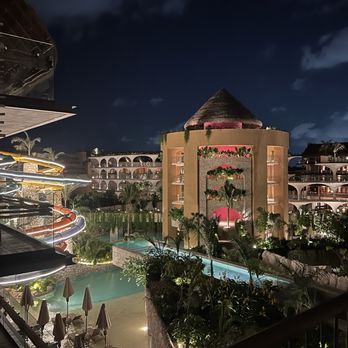 Sol Y Mar Travel - Night Views from Phase2 Hotel Xcaret Mexico - Travel Agents Near Me Sol Y Mar Travel - Night Views from Phase2 Hotel Xcaret Mexico - Travel Agents Near Me