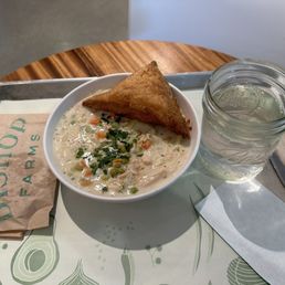 Deconstructed Chicken Pot Pie