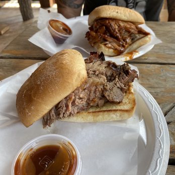 Uncle Elder's Family Restaurant - Both sandwich - Barbeque Near Me - Culpeper, Virginia