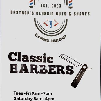 Bastrop's Classic Cuts & Shaves - flyer - Men's Hair Salons Near Me - Bastrop, Texas Bastrop's Classic Cuts & Shaves - flyer - Men's Hair Salons Near Me - Bastrop, Texas
