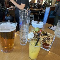 The Trap Bar and Grill - Wydaho nacho, PBR pitcher, jalapeño margarita
