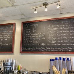 Scoops On Beverly - Some of the menu