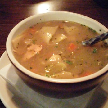 Not Your Average Joe's - Nashua - Chicken noodle soup. Excellent. - New American Near Me - Nashua, New Hampshire