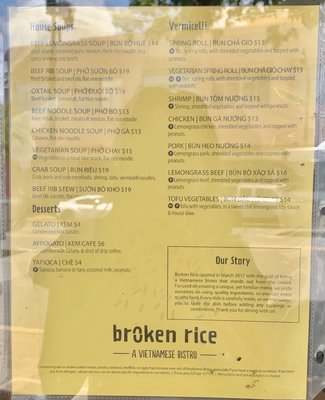 Menu photo 6 Broken Rice Honolulu, HI