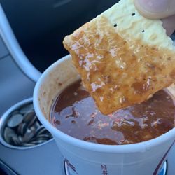 Wendy's - This is a photo of their Chili large, watered down runny and not filled.
