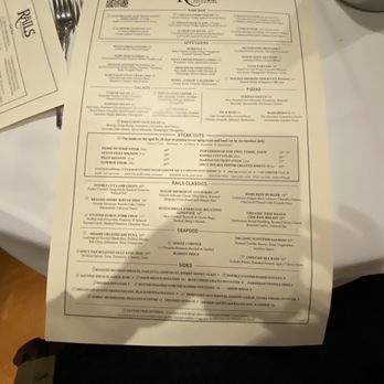Rails Steakhouse - Menu - Steakhouses Near Me - Towaco, New Jersey
