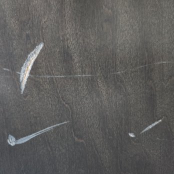 Dm Custom Cabinets - Close up of scratches - Cabinetry Near Me - San Diego, California