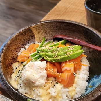 Shio Japanese Kitchen - Poke with salmon and rice - Japanese Near Me - Coquitlam, British Columbia Shio Japanese Kitchen - Poke with salmon and rice - Japanese Near Me - Coquitlam, British Columbia