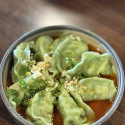 Bar Dojo - Edamame dumplings