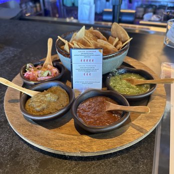 La Popular Austin - Chips and dips - mild to extra spicy - Mexican Near Me - Austin, Texas