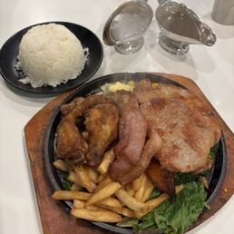 Mixed meat plate