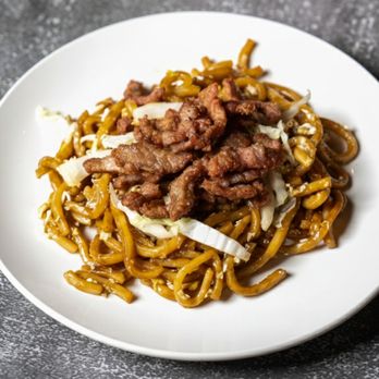 Bamboo House - Stir-Fried Beef Udon - Chinese Near Me - Franklin, Tennessee Bamboo House - Stir-Fried Beef Udon - Chinese Near Me - Franklin, Tennessee