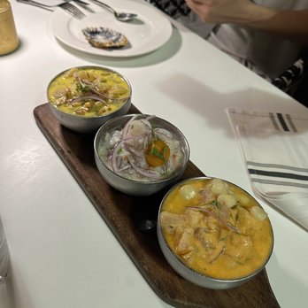 CVI.CHE 105 - Trilogía De Ceviches - DELICIOUS - Seafood Near Me - Miami Beach, Florida CVI.CHE 105 - Trilogía De Ceviches - DELICIOUS - Seafood Near Me - Miami Beach, Florida