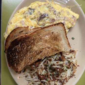 Snooze, an A.M. Eatery - Protein Trio Omelet* - Breakfast & Brunch Near Me - San Diego, California Snooze, an A.M. Eatery - Protein Trio Omelet* - Breakfast & Brunch Near Me - San Diego, California