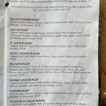 Tides Tavern - Menu - Pubs Near Me - Gig Harbor, Washington